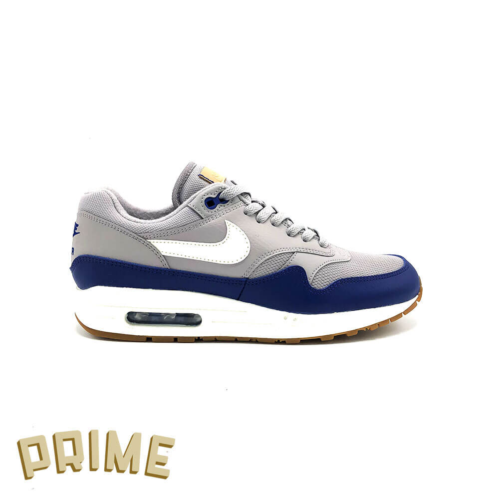 Nike - Air Max 1 - Atmosphere Grey Deep Royal Blue