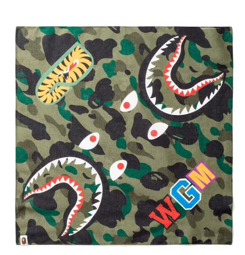 BAPE Shark bandana